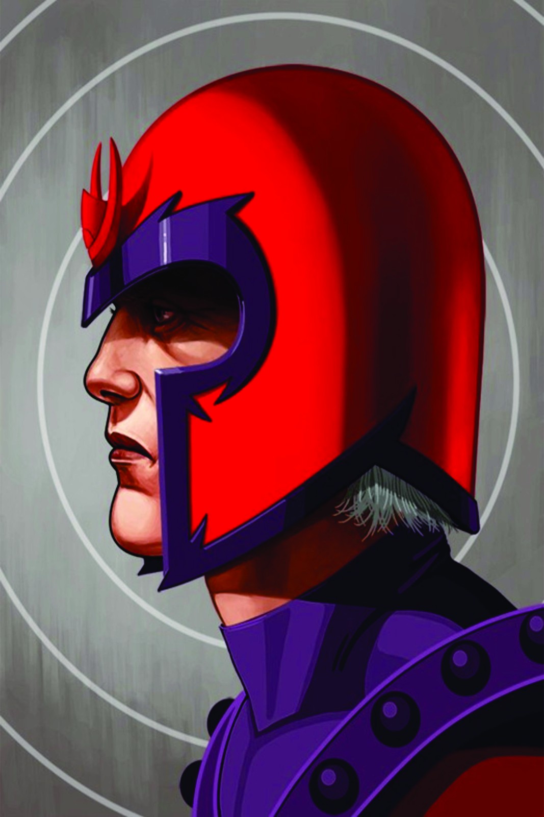 Magneto's Intense Gaze Wall Art