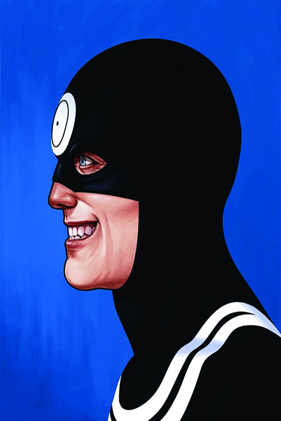 Striking Superhero Portrait Wall Art
