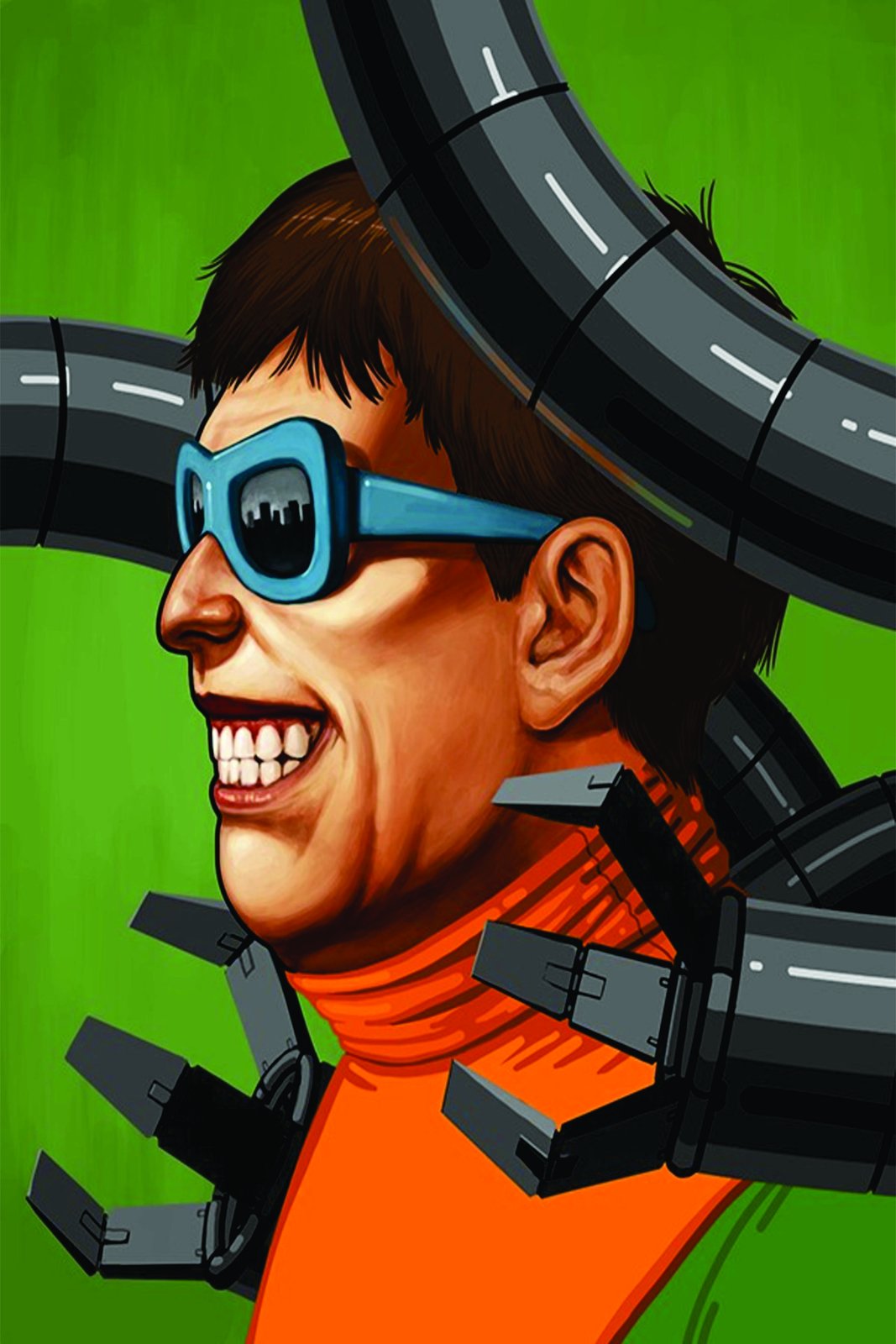 Mad Scientist Portrait Wall Art