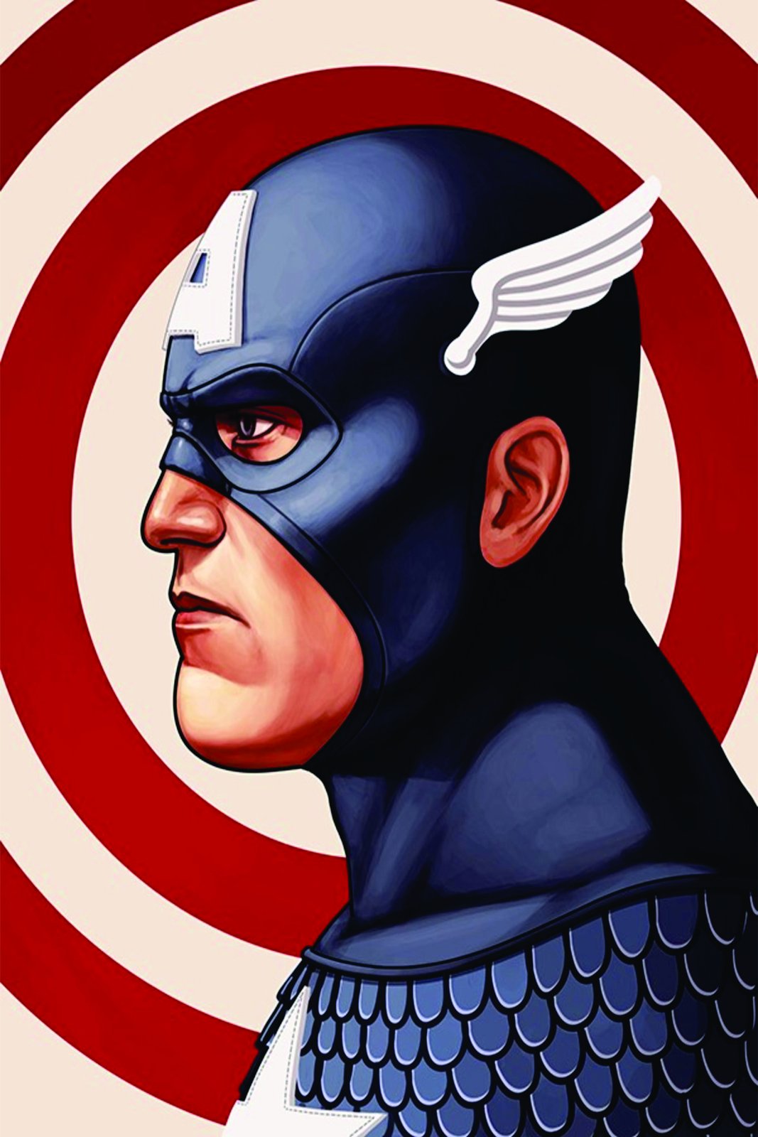 Captain America "Star-Spangled Hero" Wall Art