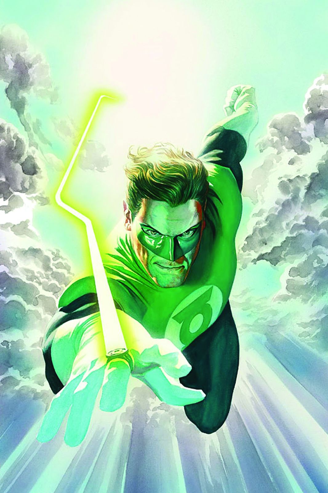 Green Lantern Action Wall Art