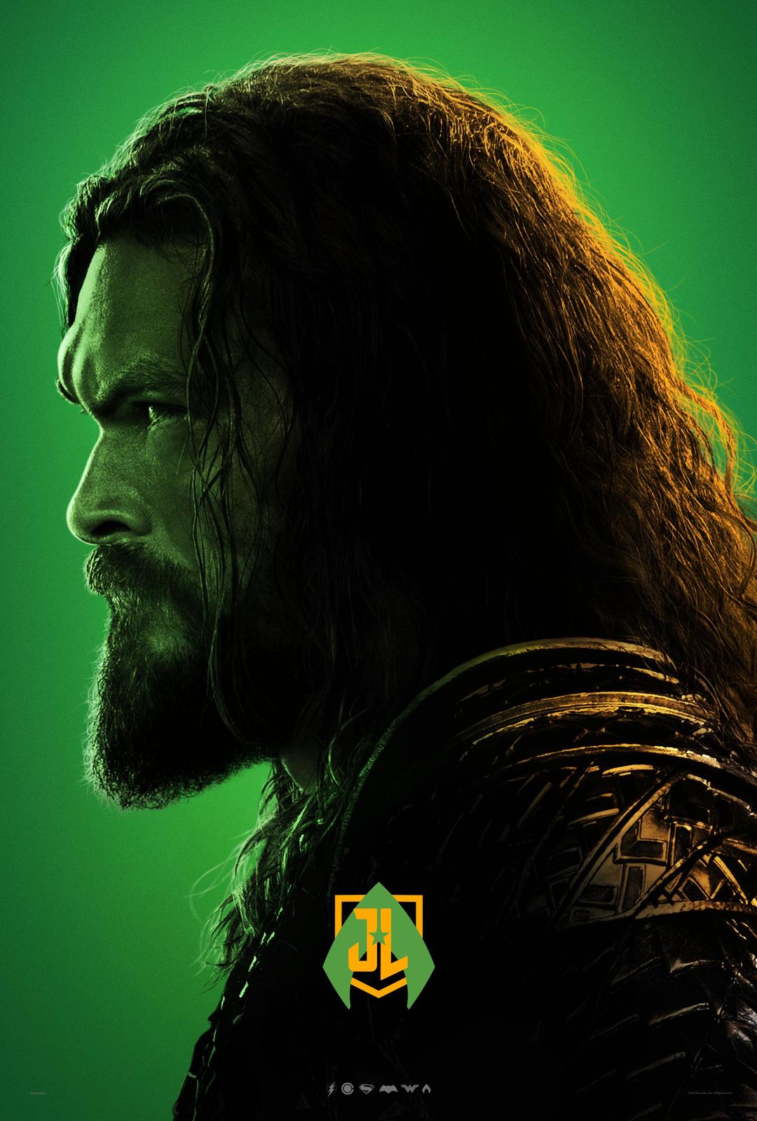 Aquaman Justice League Profile Wall Art