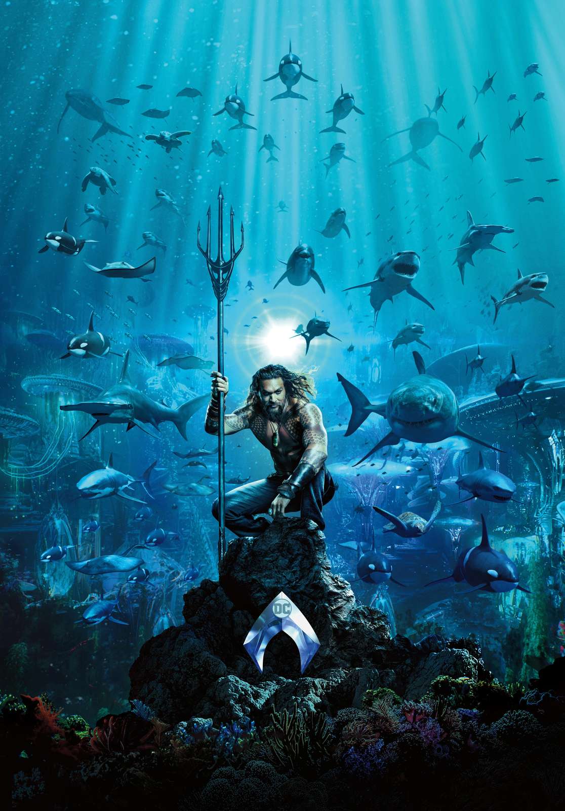 Aquaman Majestic Ocean Scene Wall Art