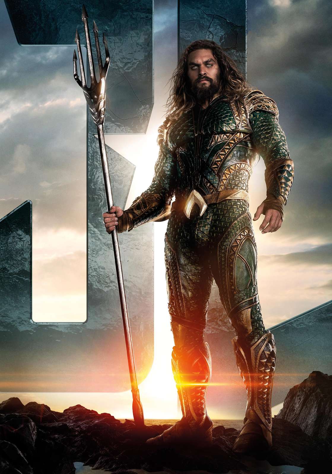 Aquaman Superhero Pose Artwork Wall Art