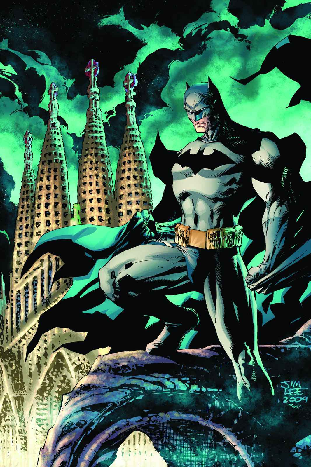 Batman Gothic Architecture Wall Art