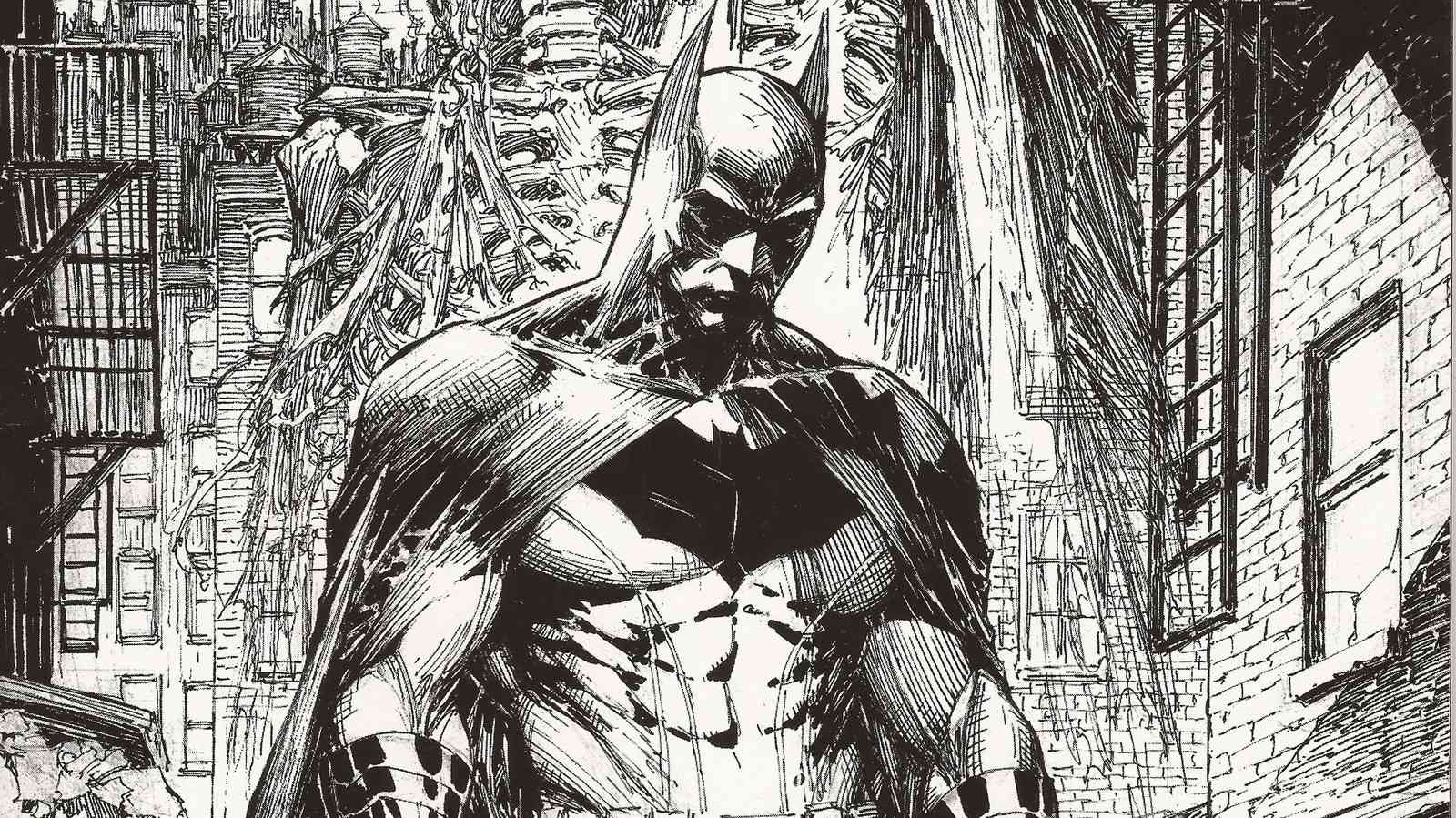 Epic Batman Gotham Street Wall Art
