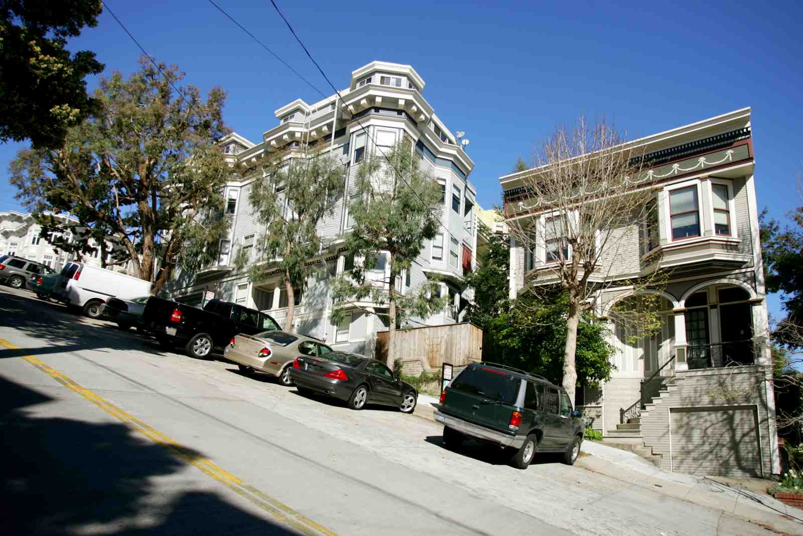 San Francisco Victorian Homes Wall Art