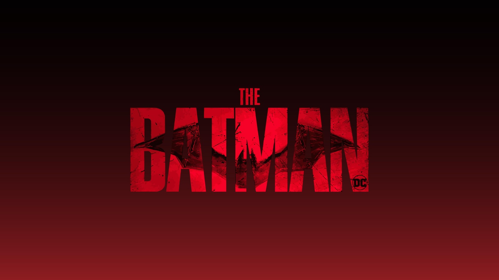 The Batman Grunge Logo Wall Art