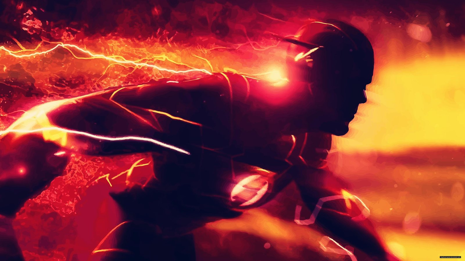 The Flash Speed Force Wall Art