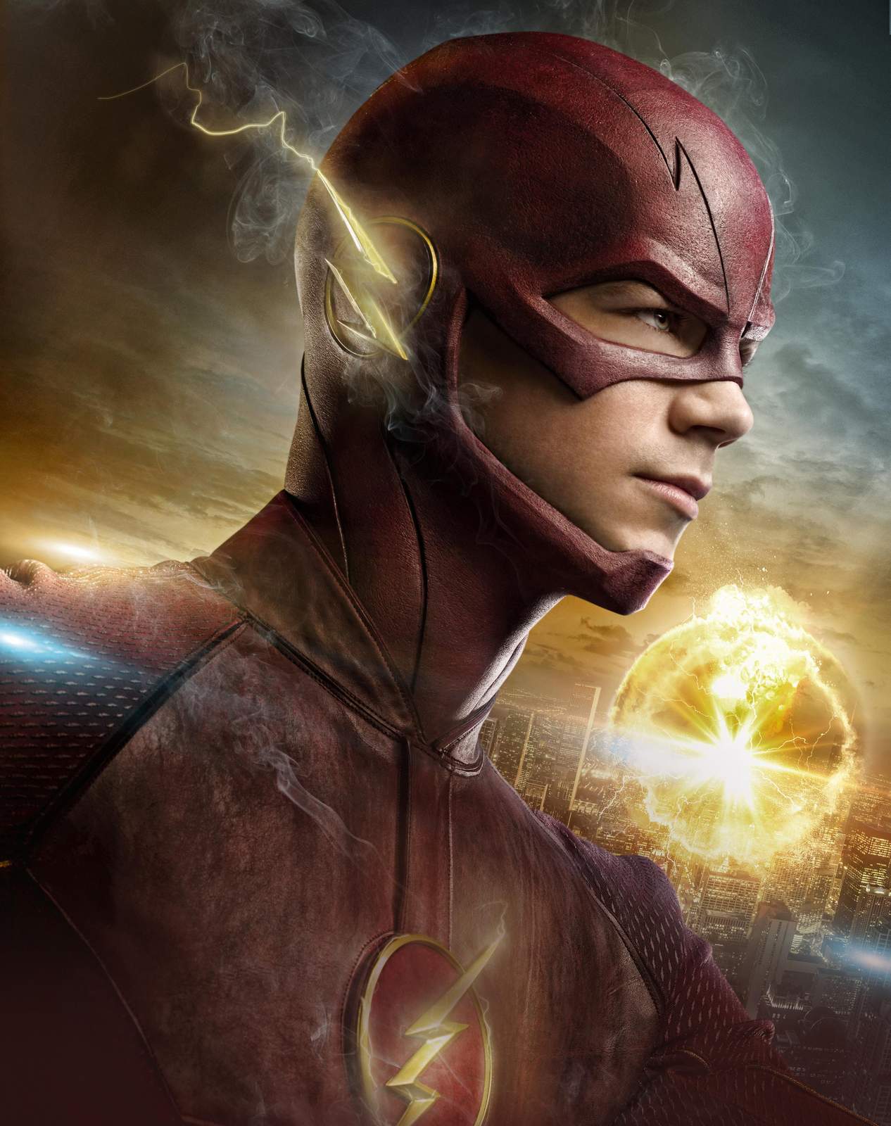 The Flash Heroic Pose Wall Art