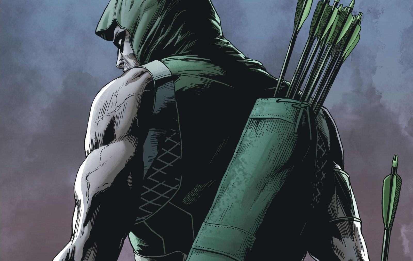 Heroic Archer Green Arrow Wall Art