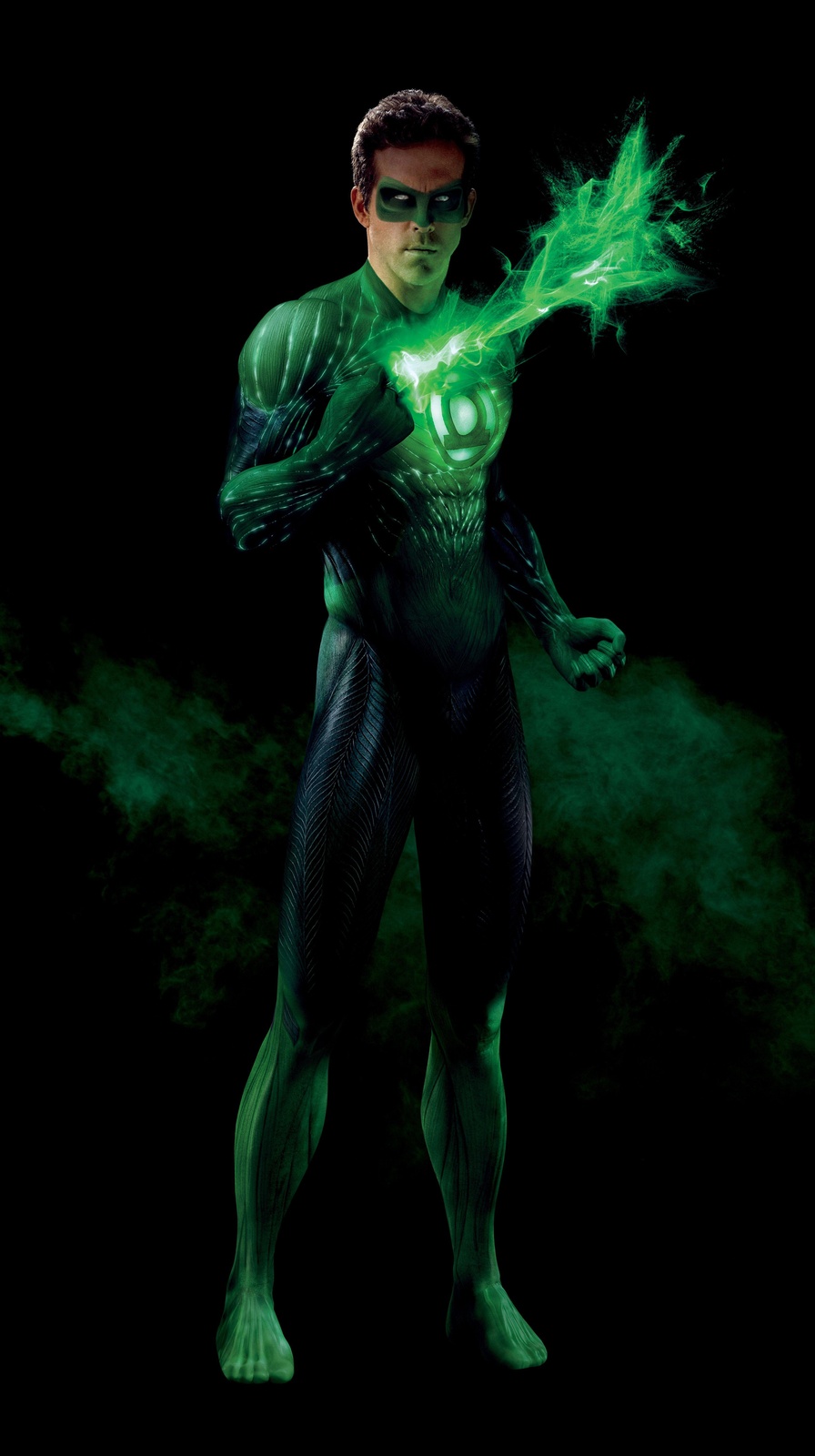 Green Lantern Heroic Pose Wall Art