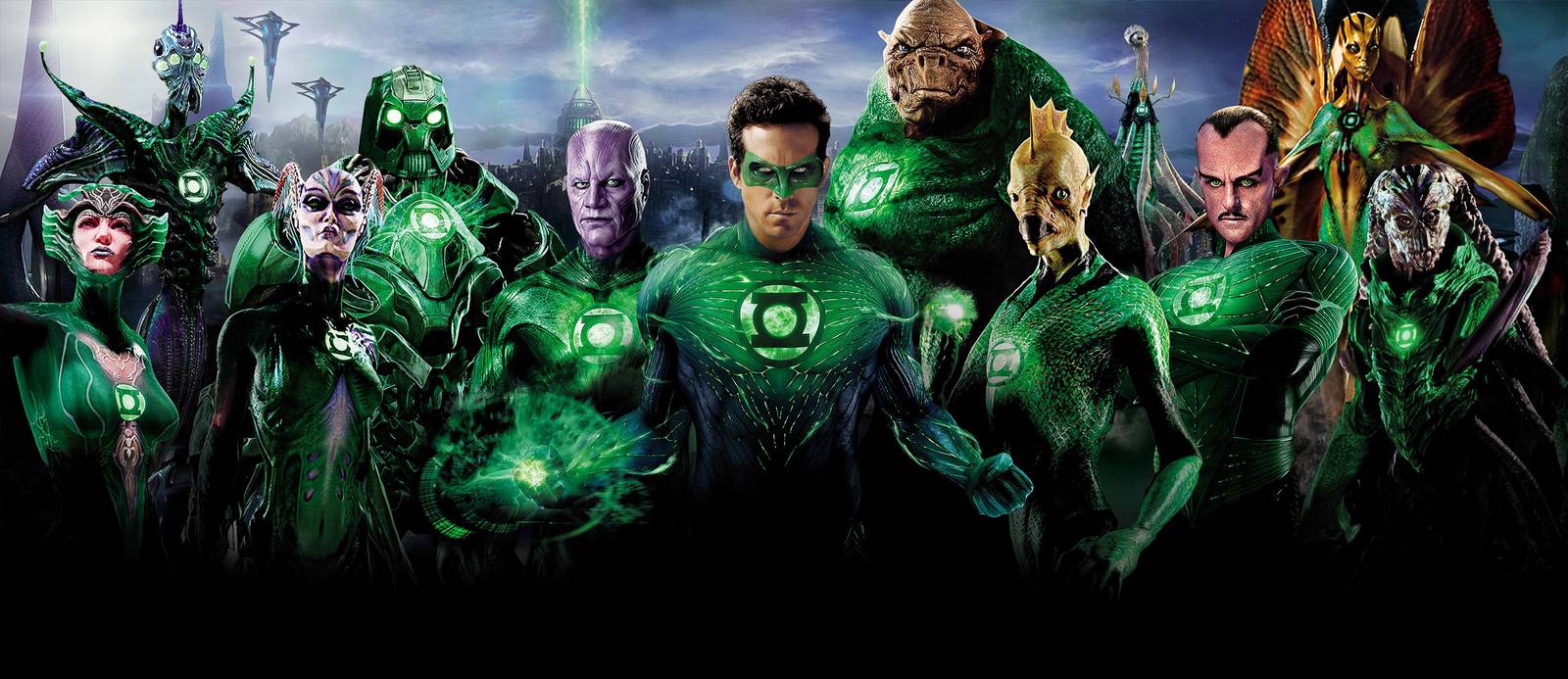 Green Lantern Corps Epic Team Wall Art