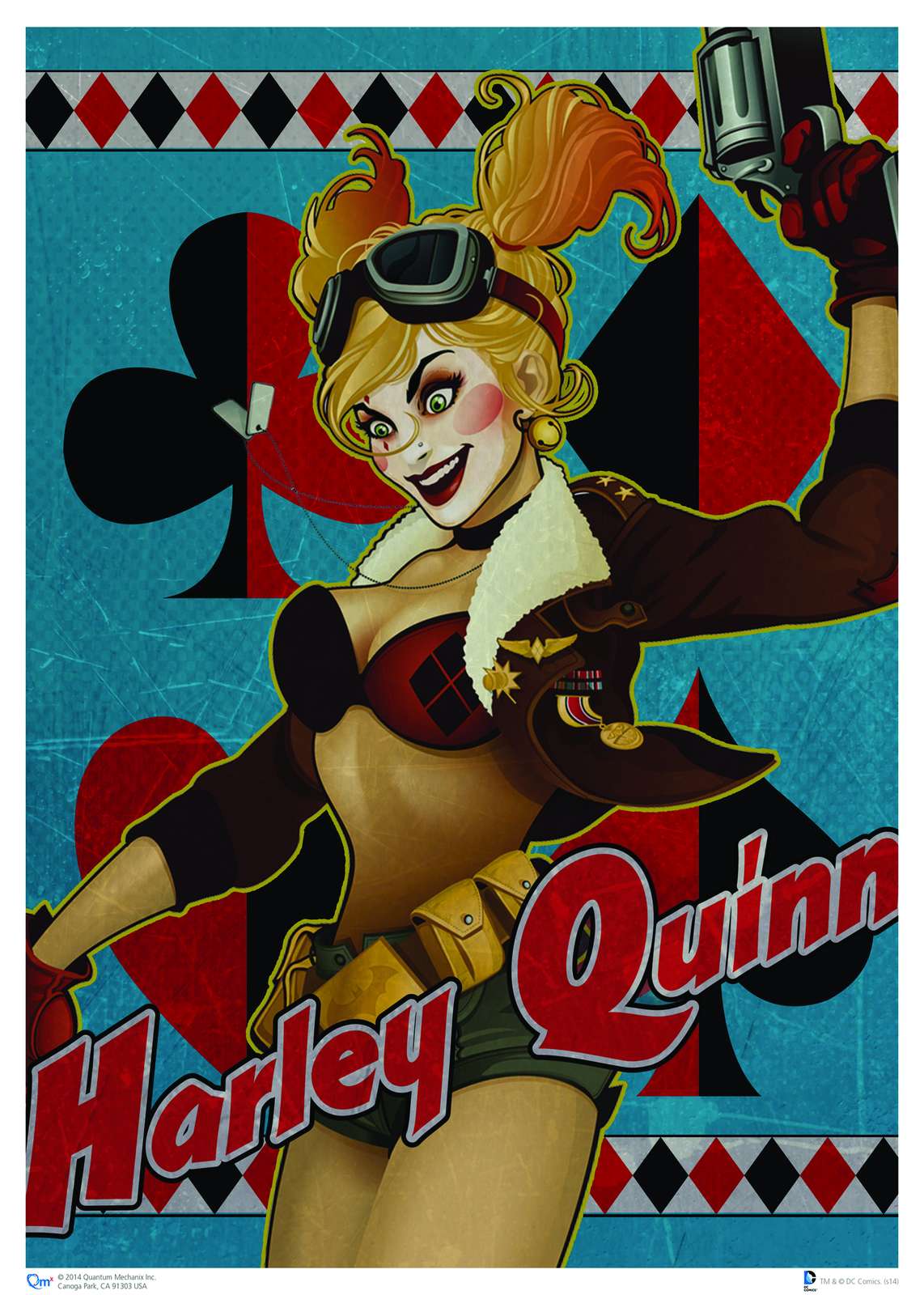 Harley Quinn "Ace of Hearts" Wall Art