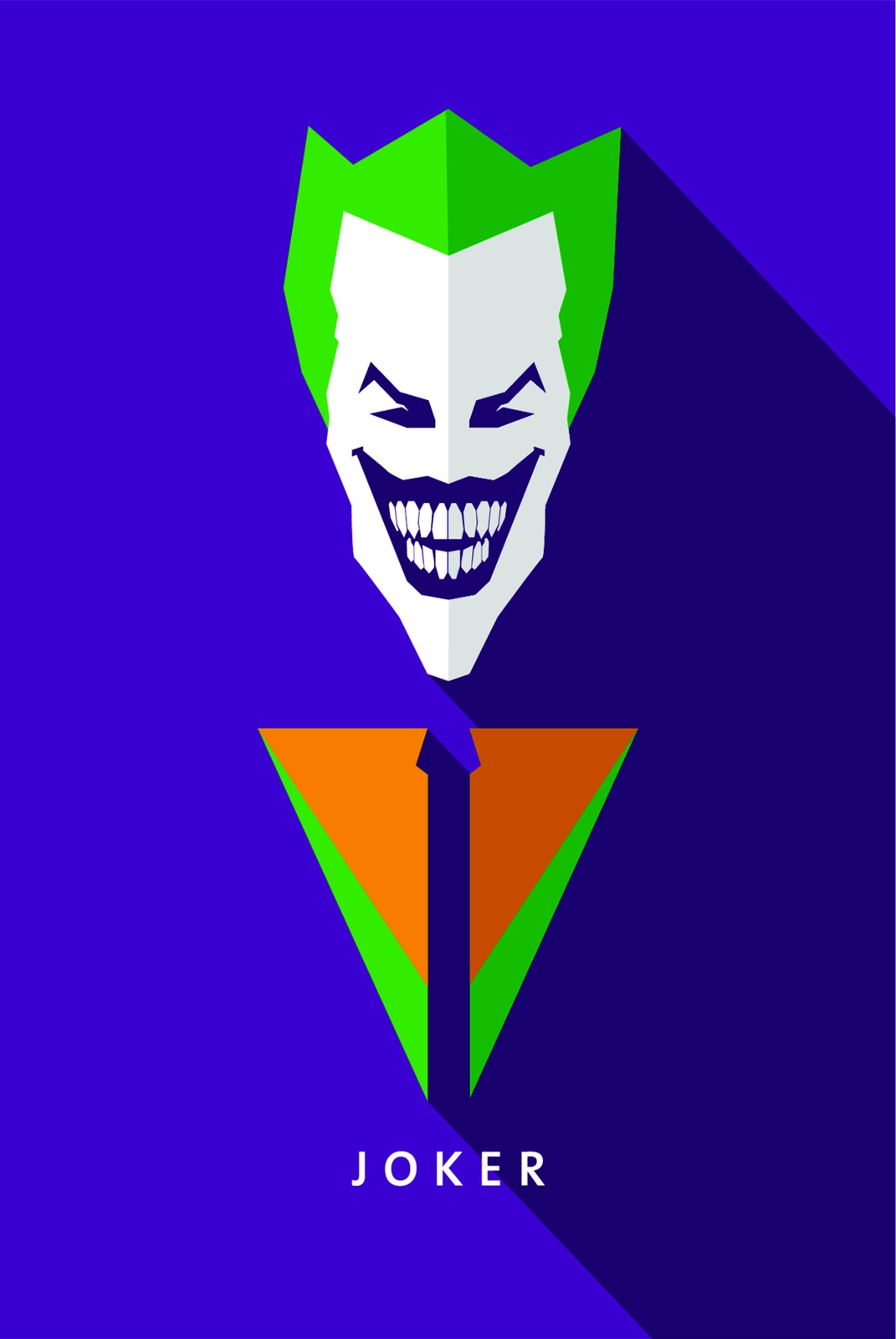 Iconic Joker Smile Wall Art
