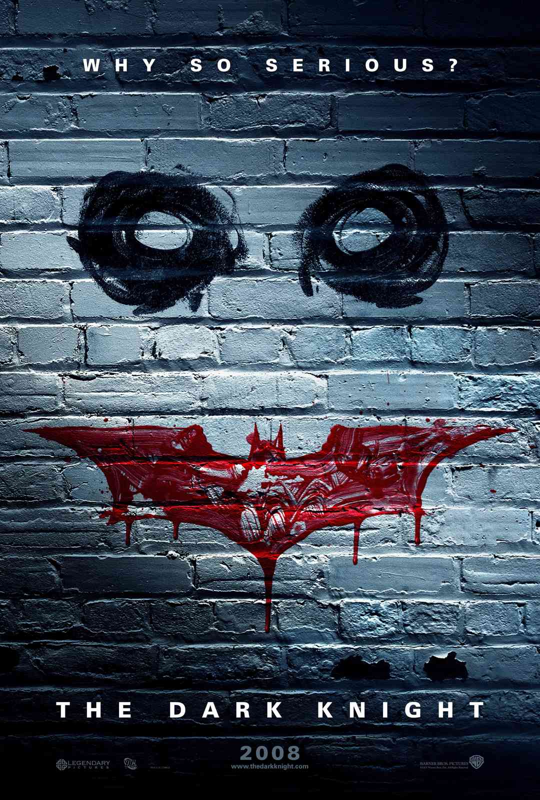 Joker "Why So Serious?" Bat Symbol Wall Art