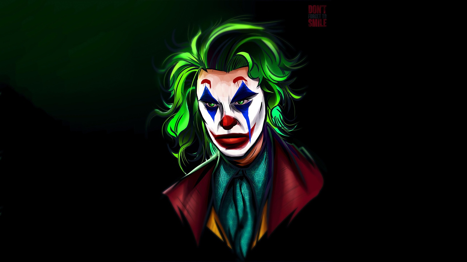 Iconic Joker Portrait Wall Art