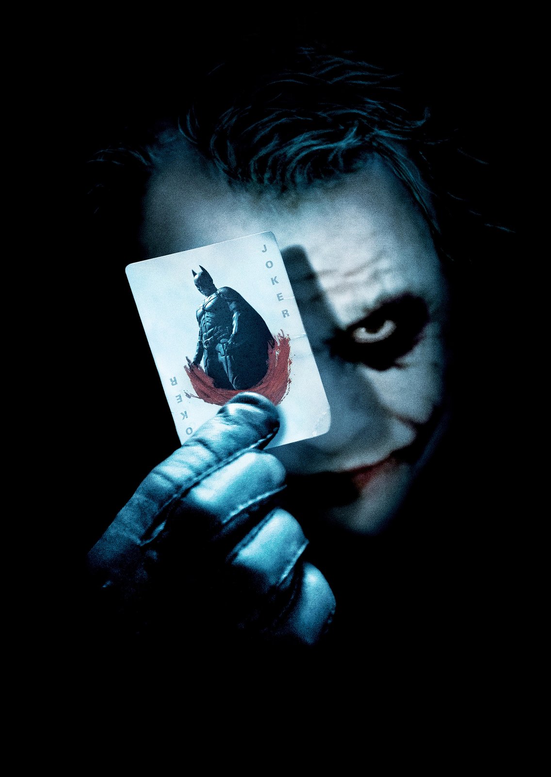 Joker Dark Knight Batman Card Wall Art