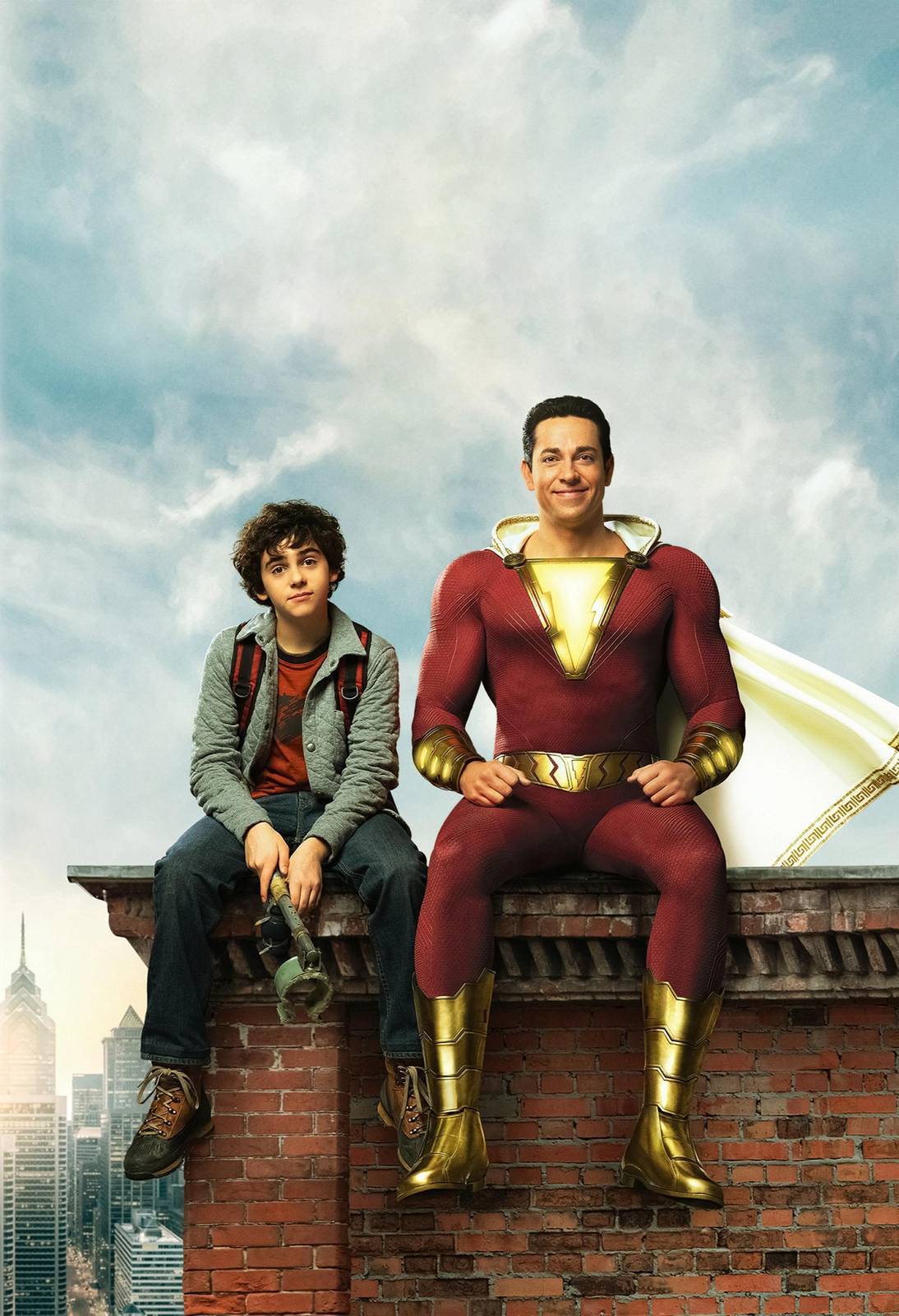 Shazam & Billy Batson Movie Poster Wall Art