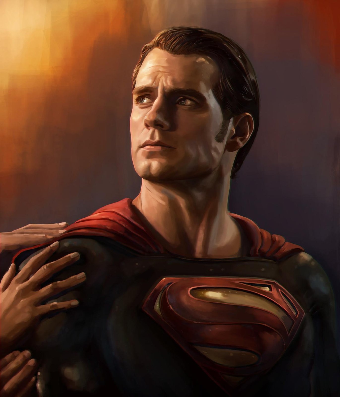 Heroic Hope Superman Wall Art