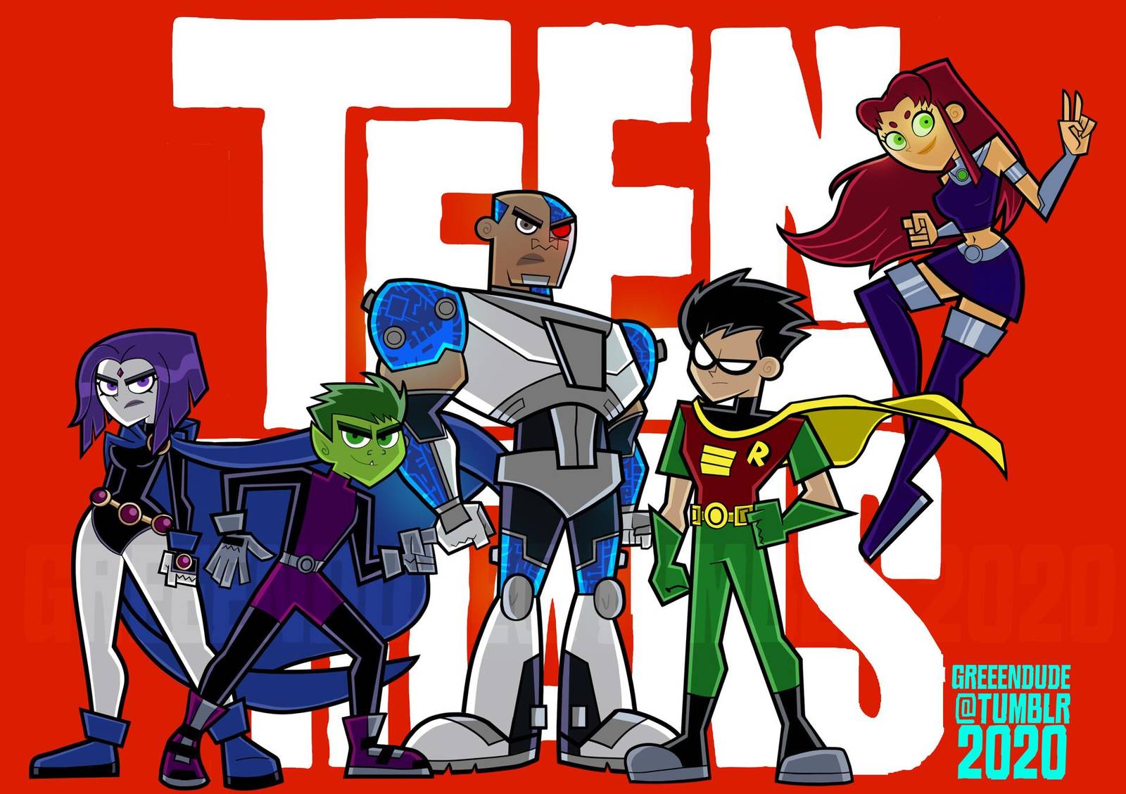 Teen Titans Go Bold & Iconic Wall Art