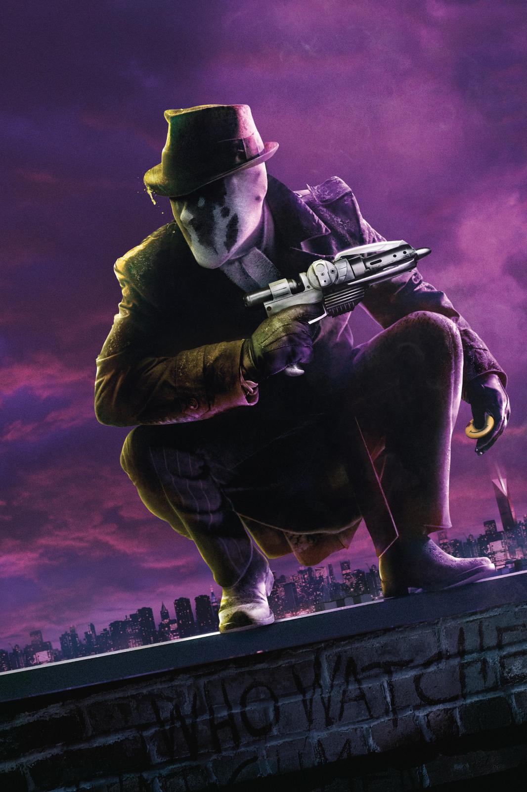 Rorschach Vigilante Noir Wall Art