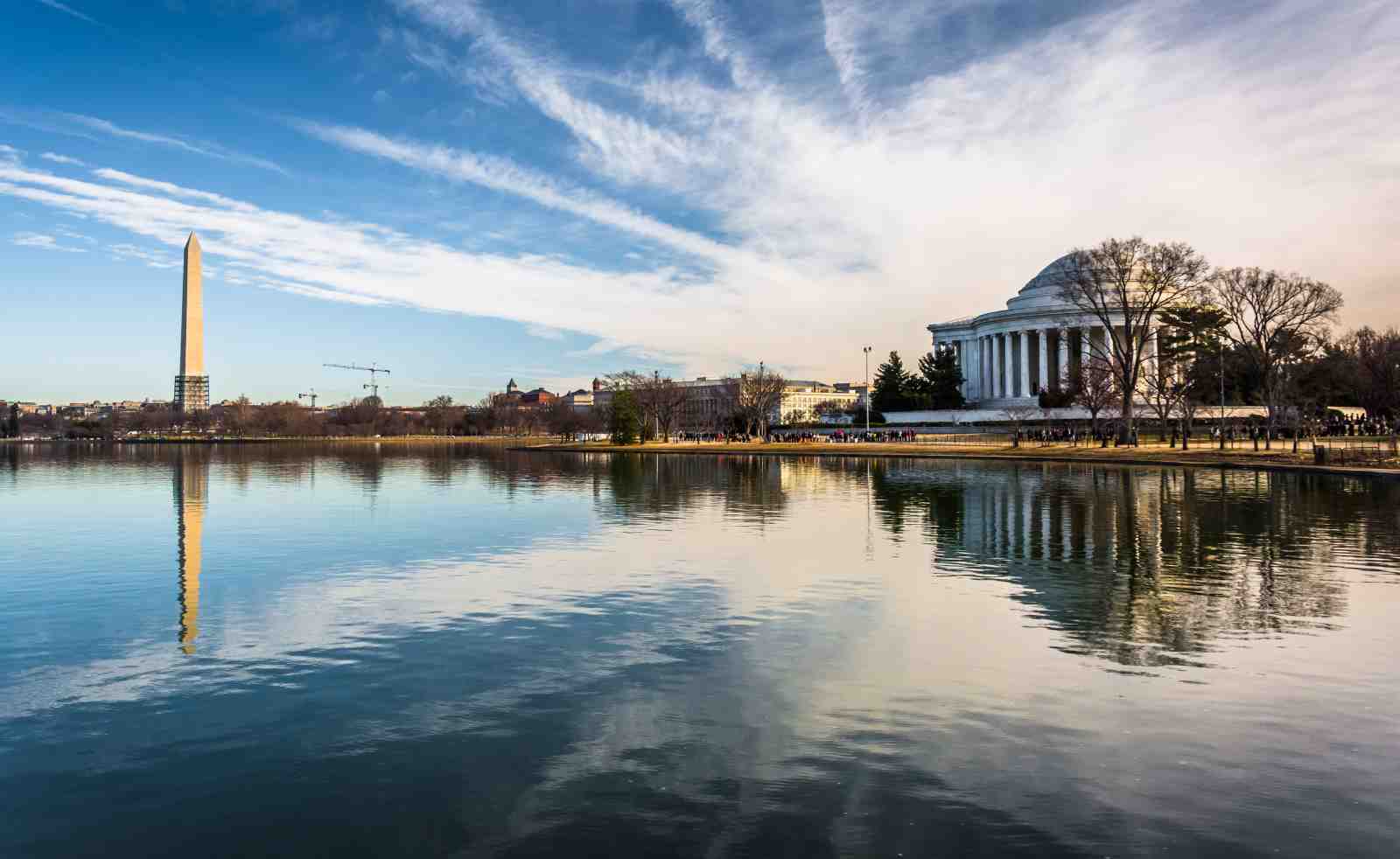 Washington DC Memorial Lake Wall Art