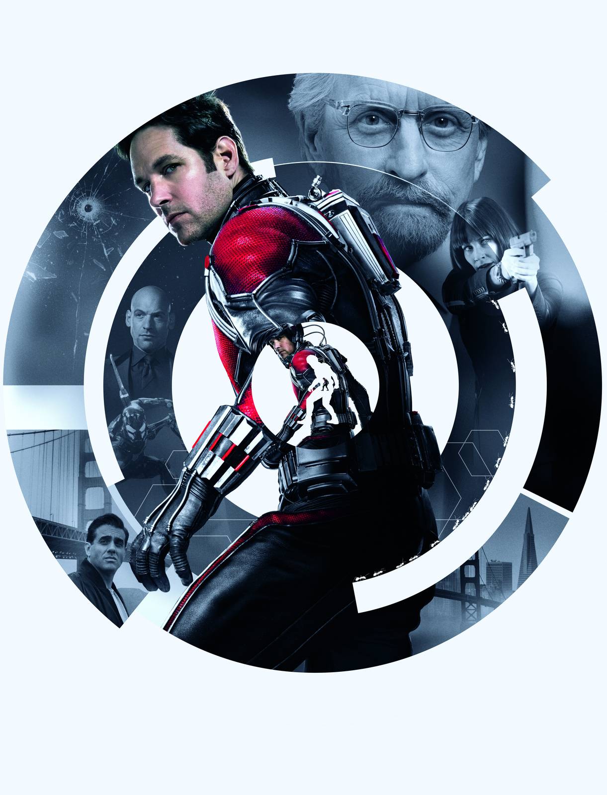 Dynamic Ant-Man Action Wall Art