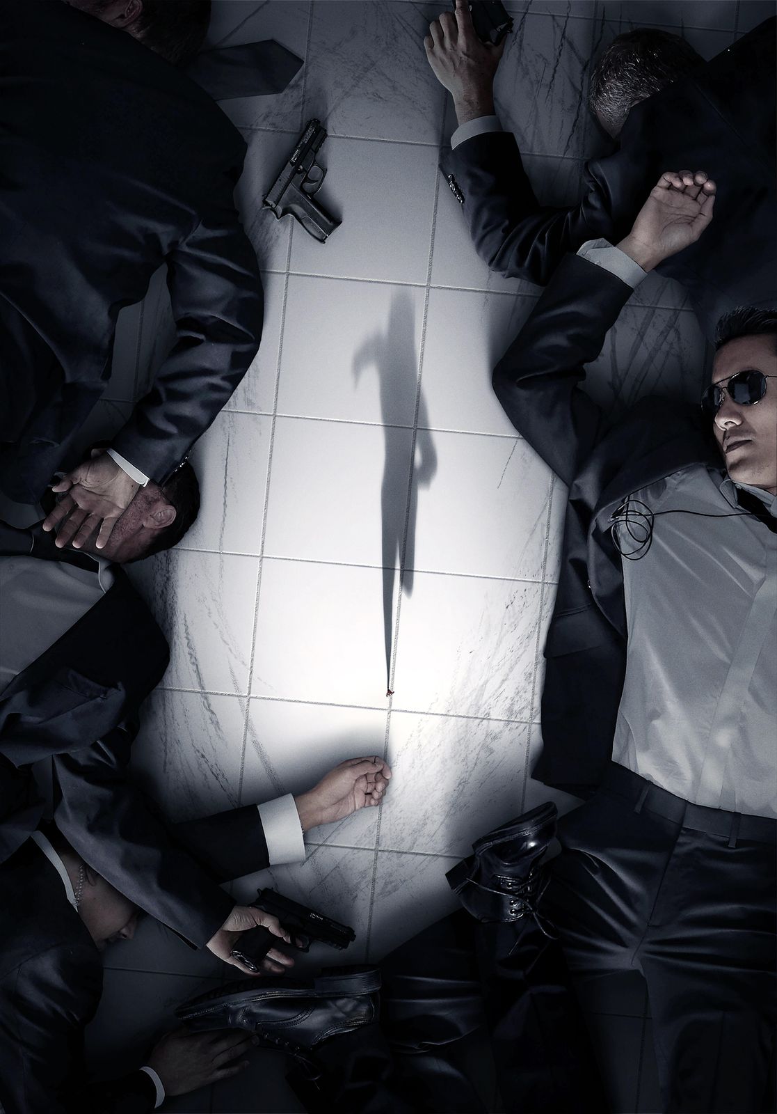 Dramatic Noir Scene Wall Art
