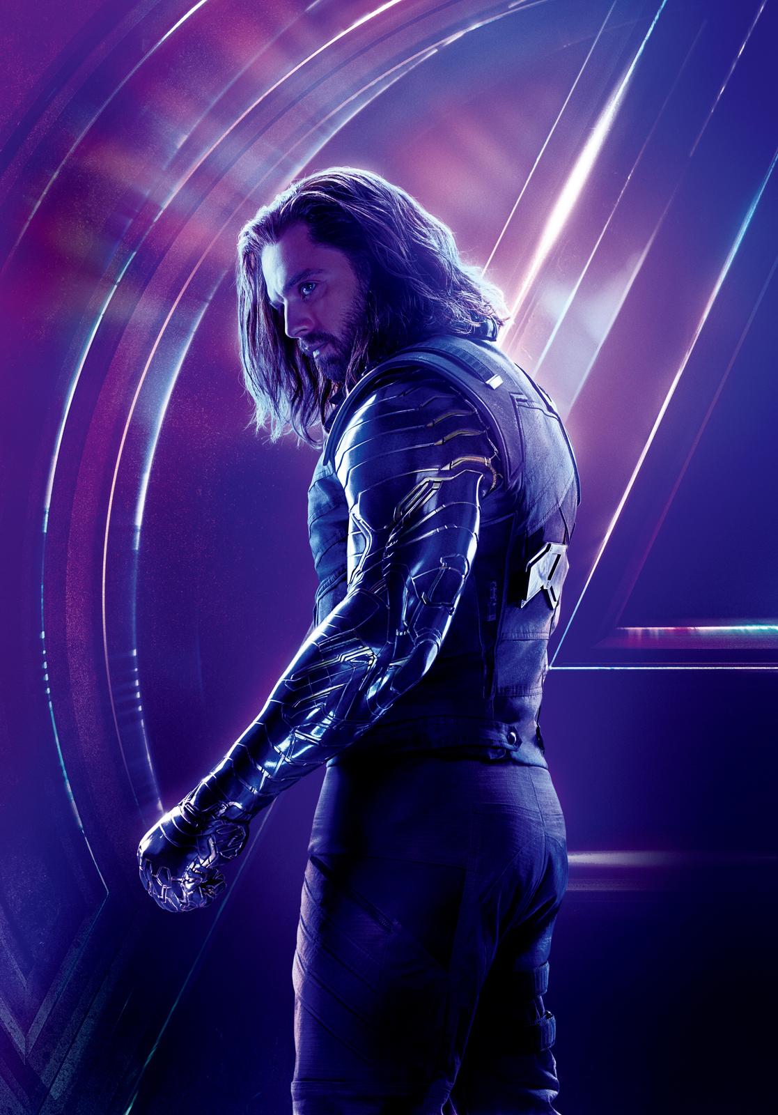 Winter Soldier "Bucky" Barnes Infinity Saga Wall Art