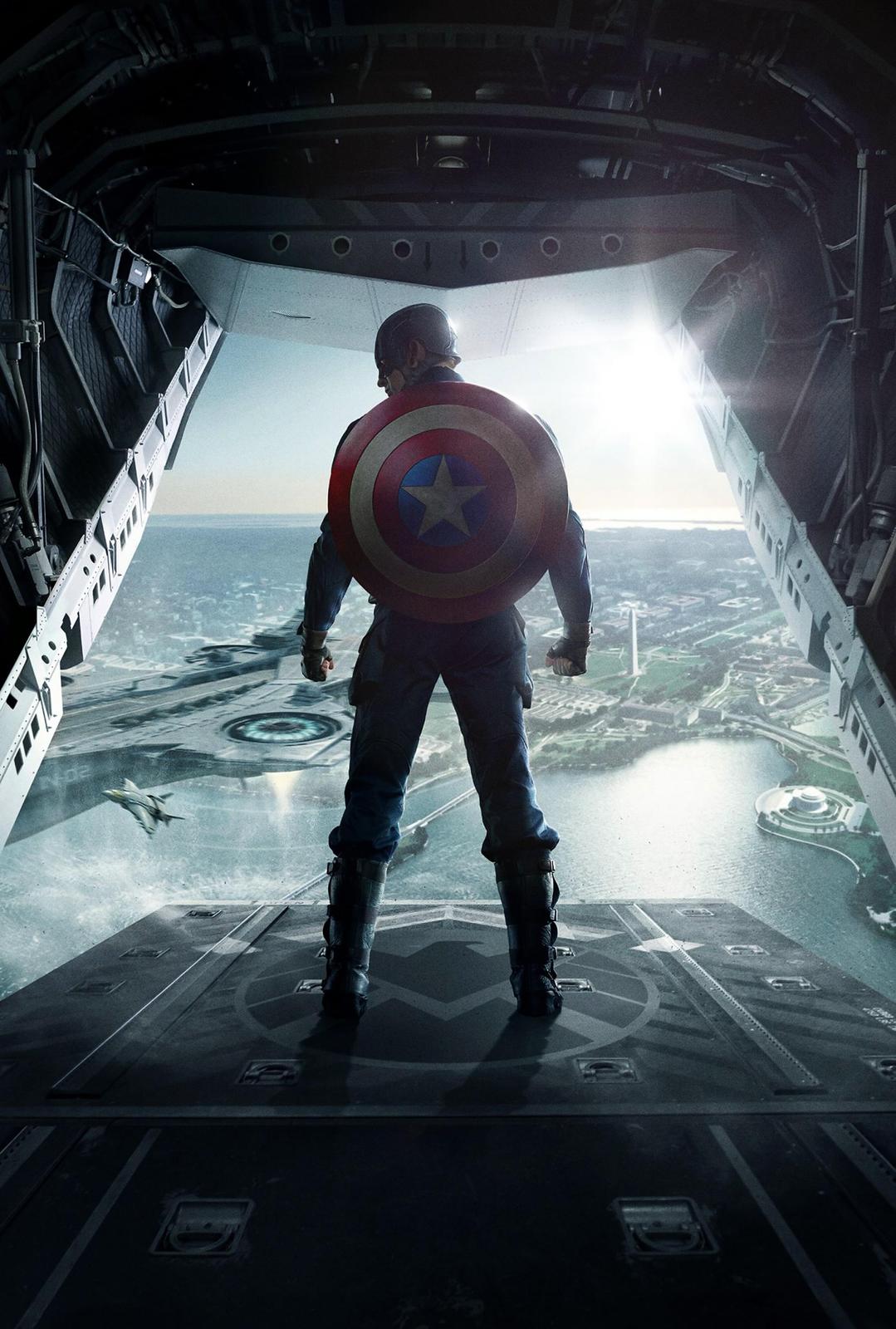 Captain America Patriotic Shield Wall Art