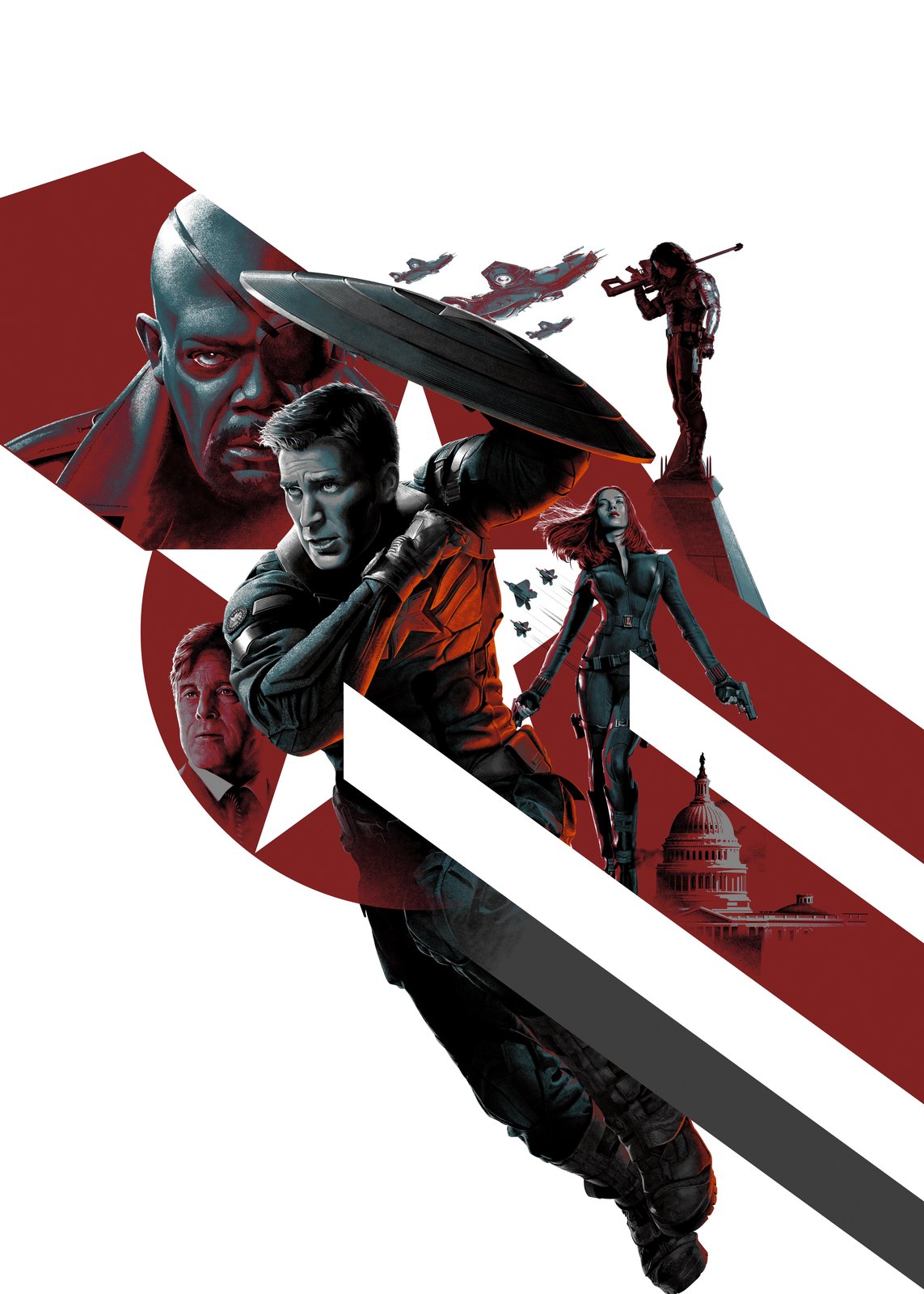 Marvel Cinematic Universe Action Wall Art
