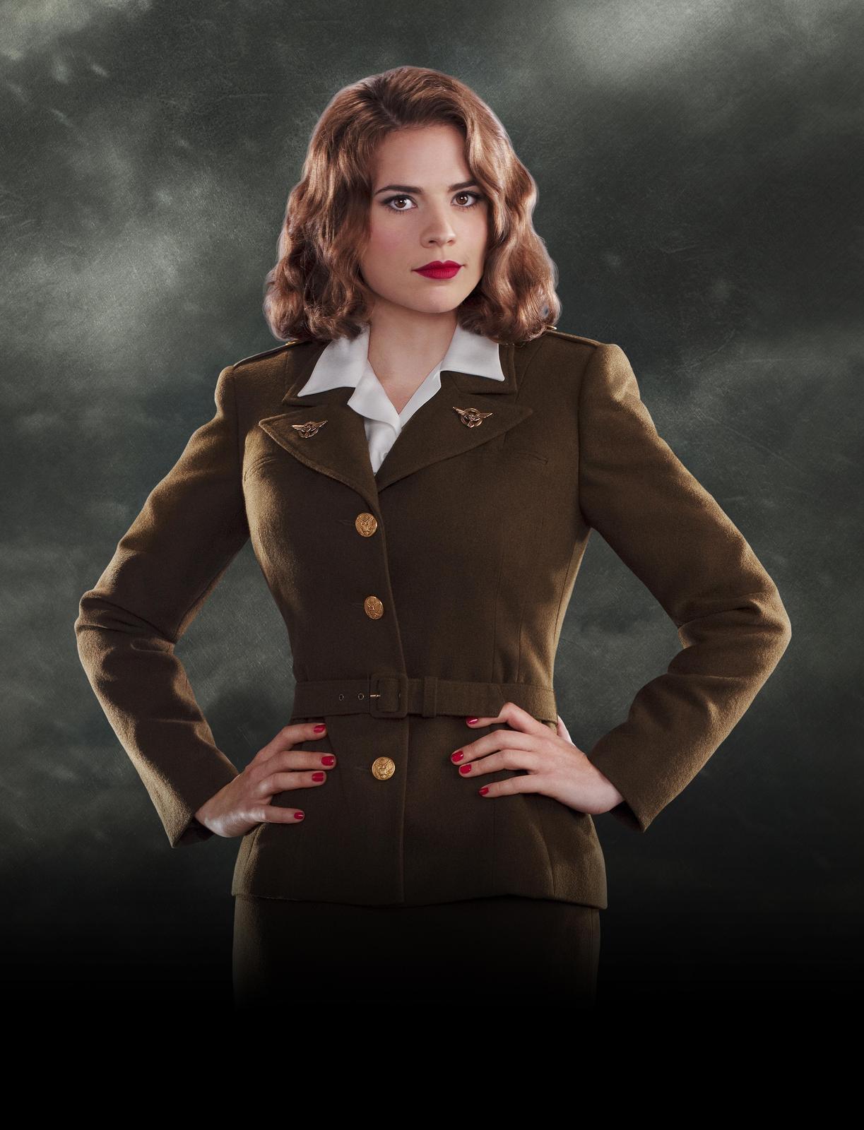 Retro Military Chic Peggy Carter Wall Art