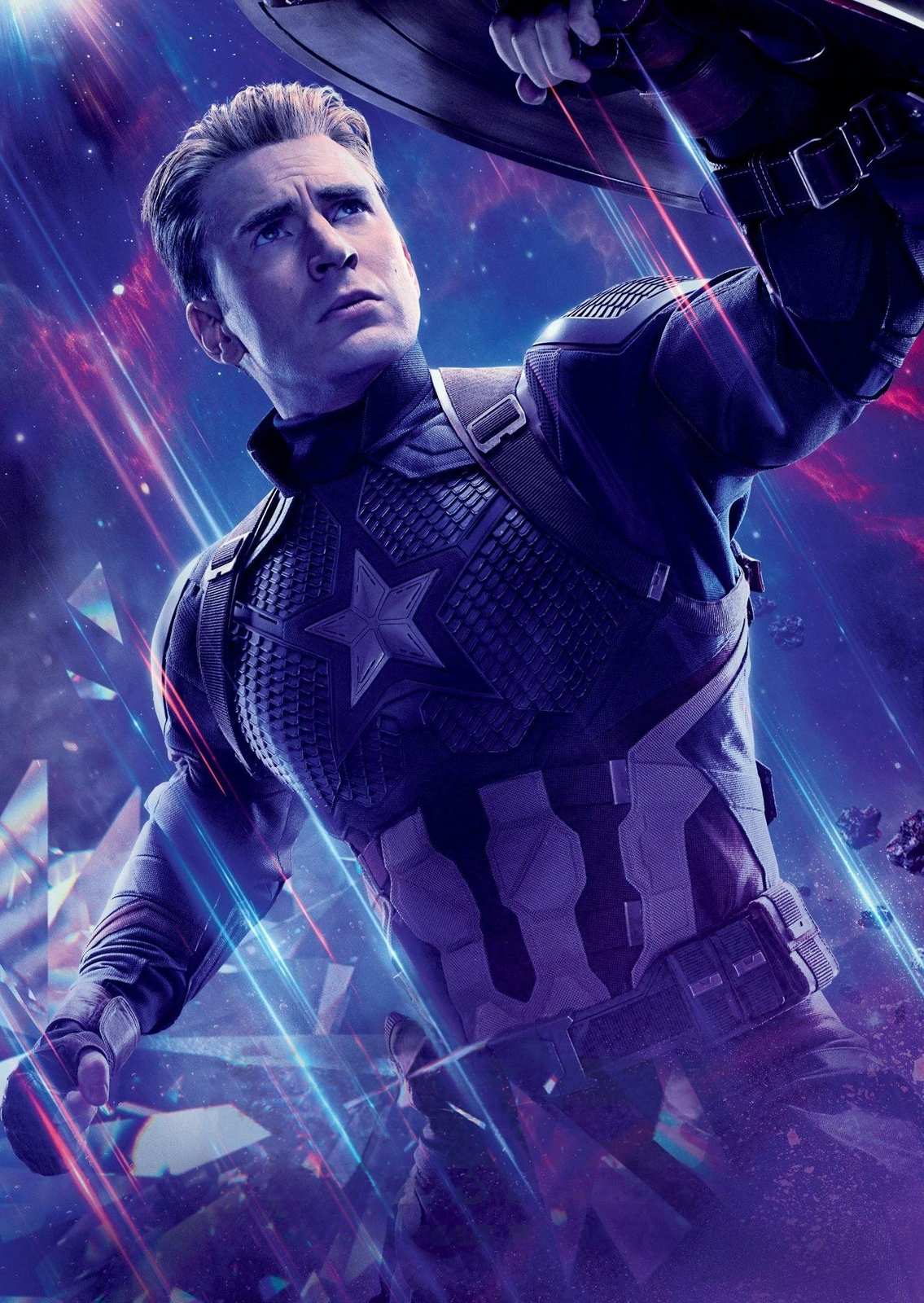 Captain America "Endgame" Heroic Pose Wall Art