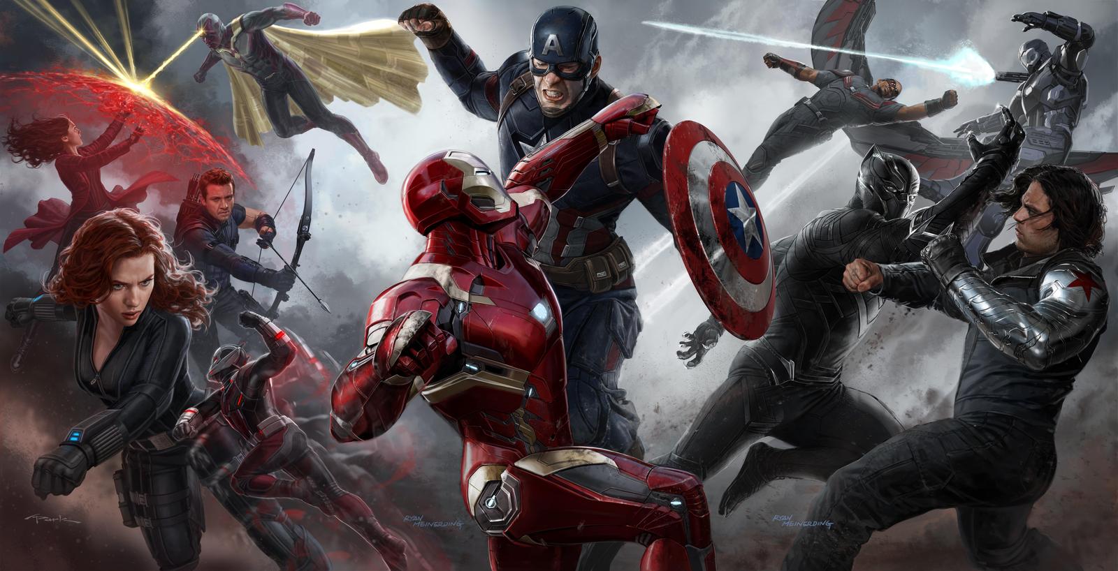Epic Superhero Battle Wall Art