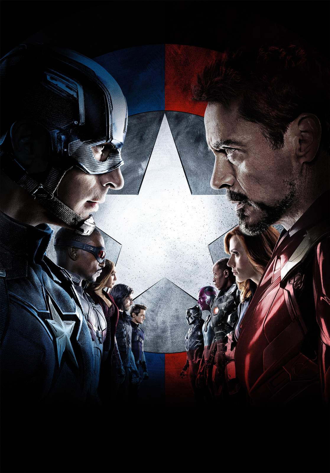 Captain America vs Iron Man Epic Showdown Wall Art