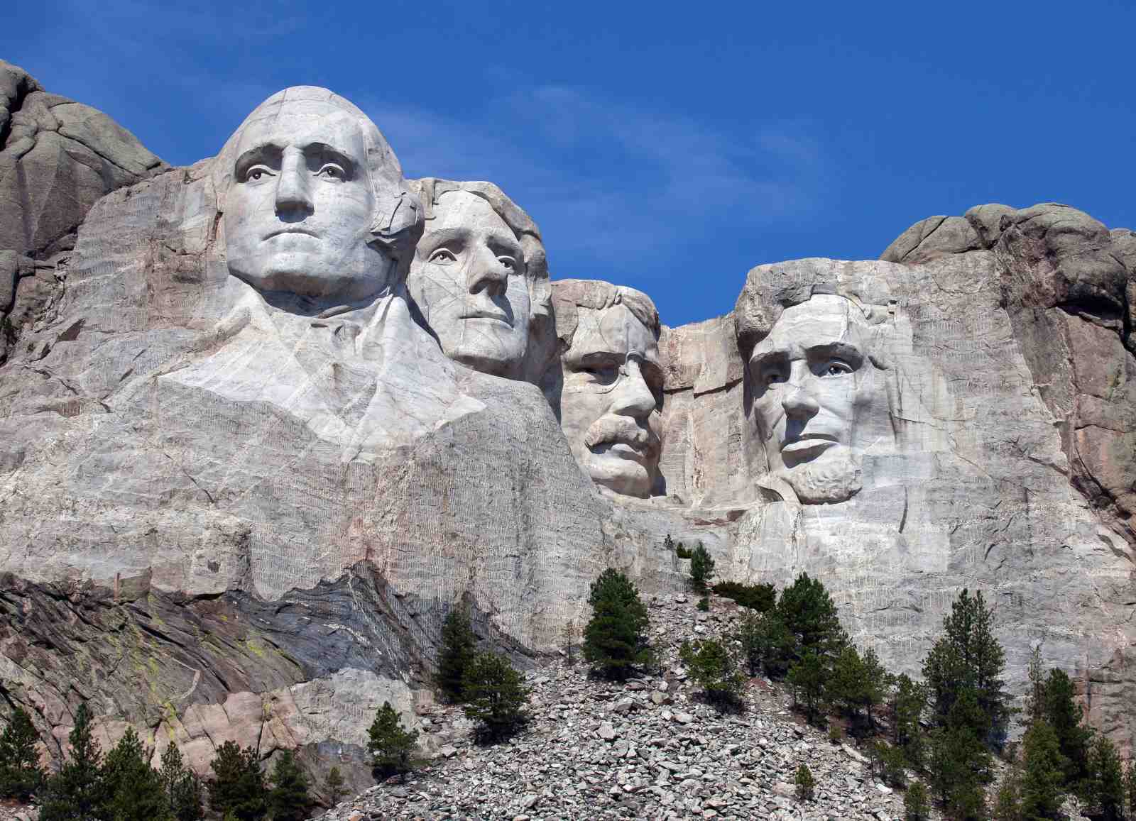 Majestic Mount Rushmore Faces Wall Art