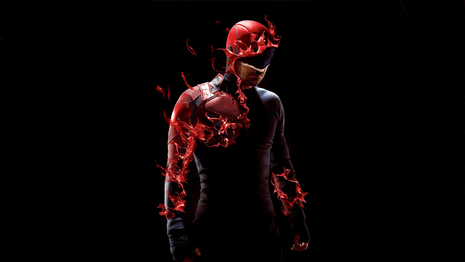 Daredevil Fiery Symbol Wall Art
