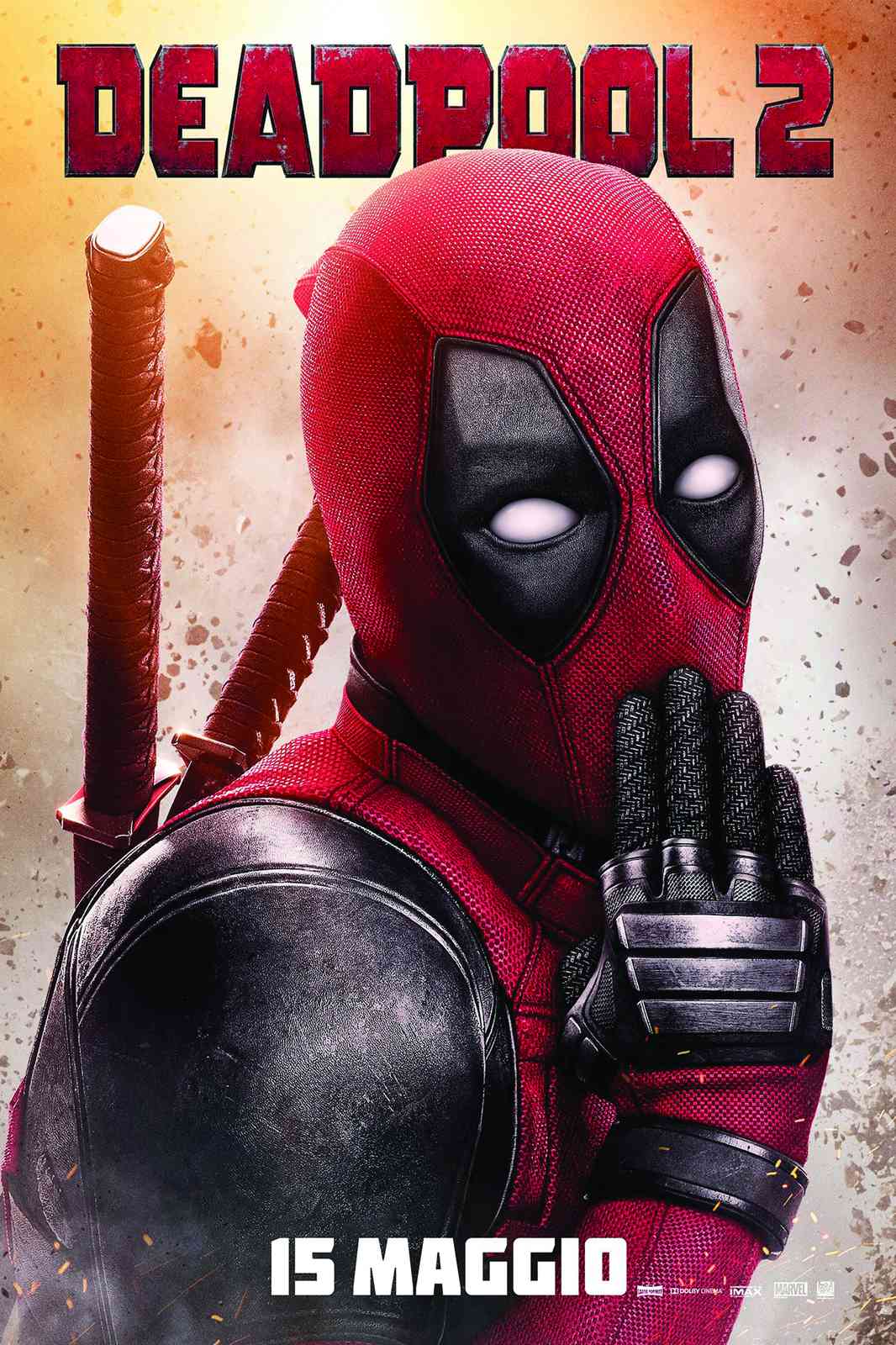 Deadpool 2 Iconic Hero Wall Art