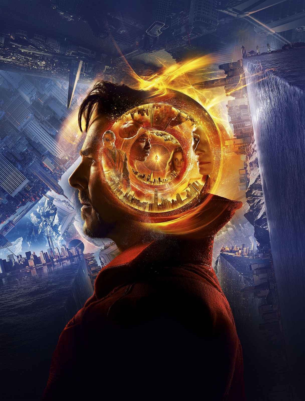 Doctor Strange Multiverse Abstract Wall Art
