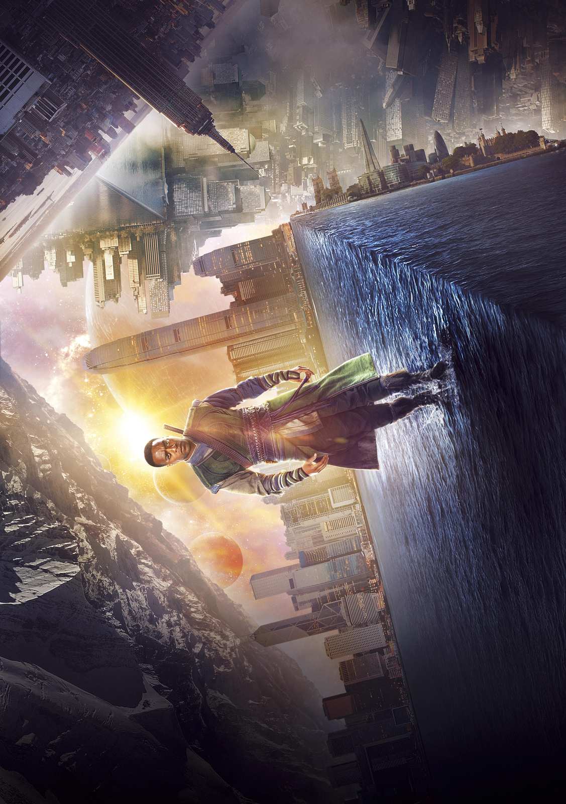 Multiverse Cityscape & Sorcerer Wall Art