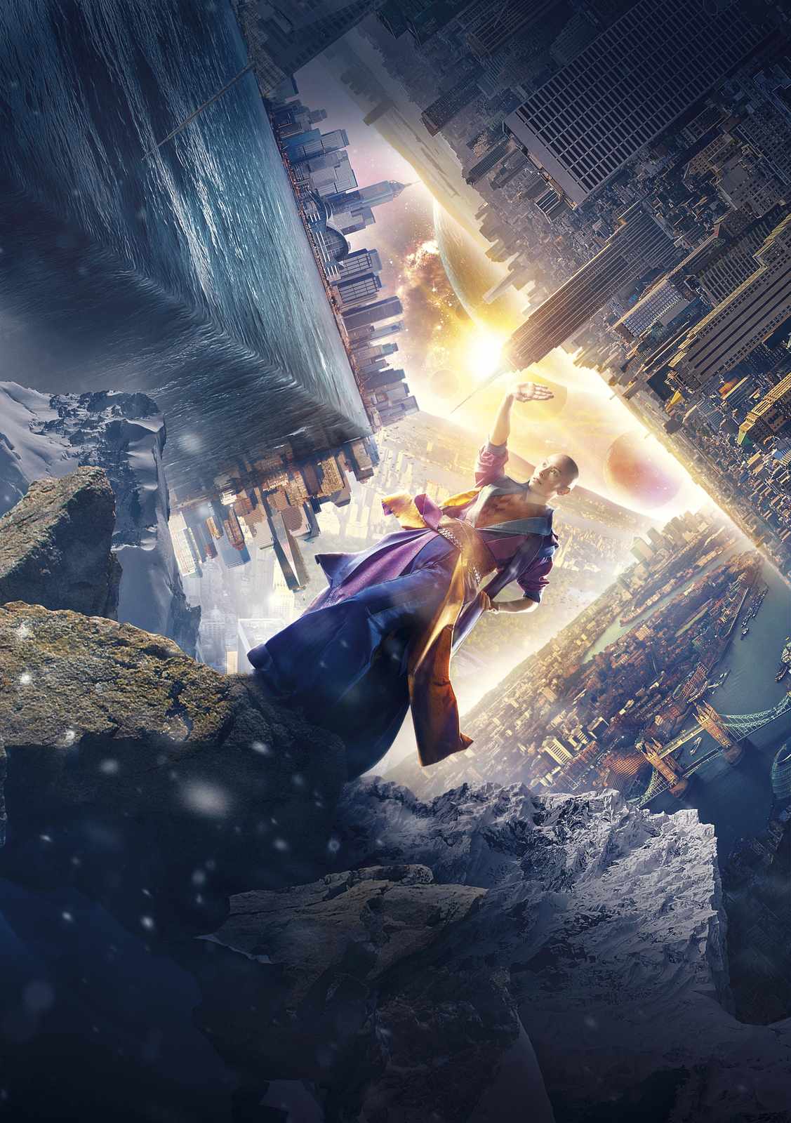 Sorcerer Supreme Abstract Cityscape Wall Art