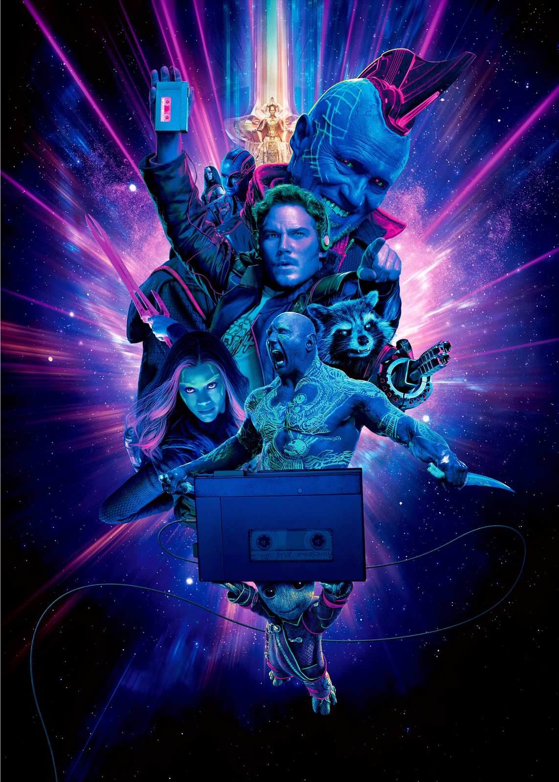 Guardians of the Galaxy Vol. 2 Poster Wall Art