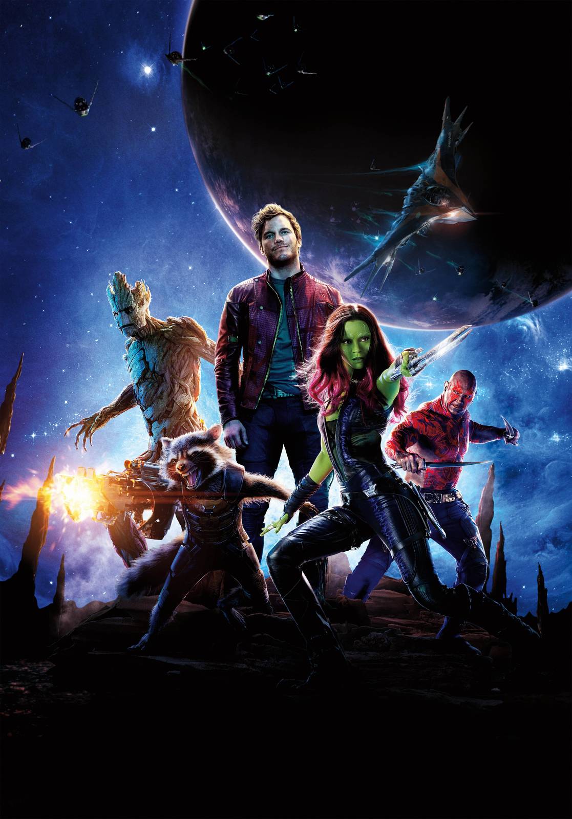 Guardians of the Galaxy Epic Team Wall Art