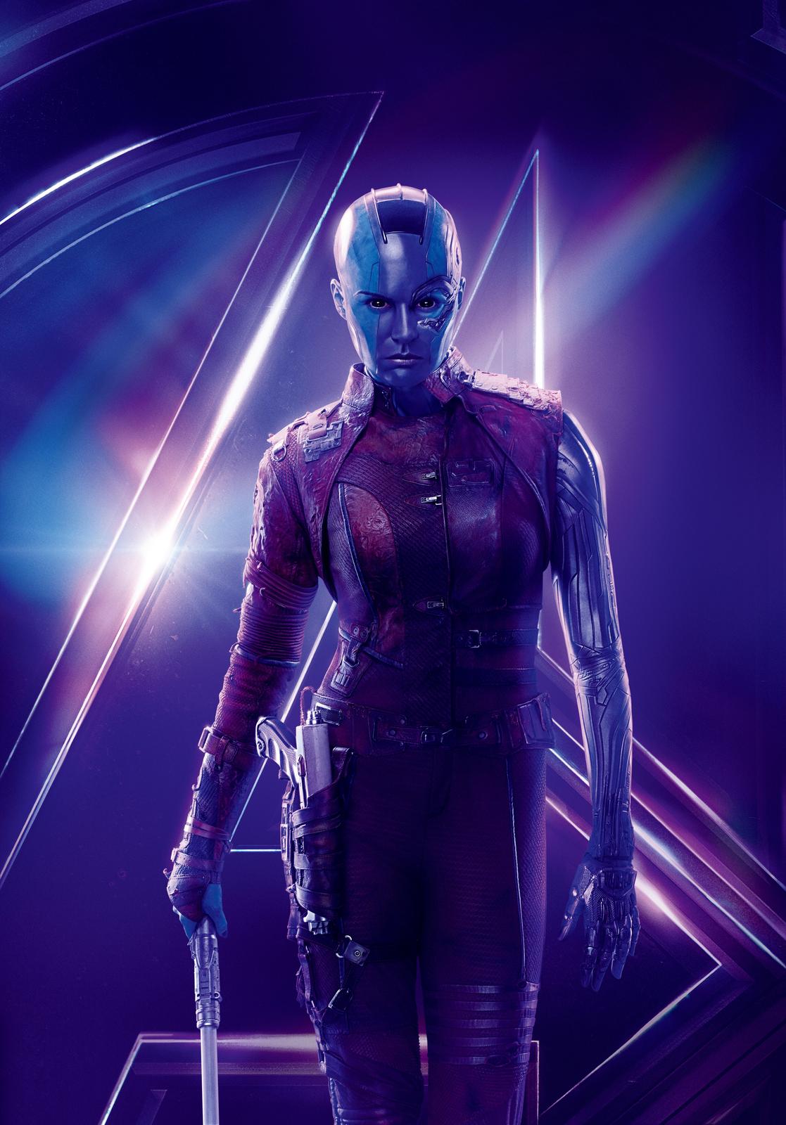 Nebula Guardian of the Galaxy Wall Art