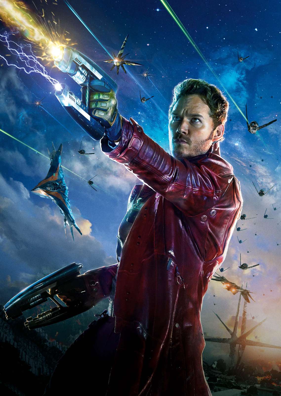 Star Lord Action Pose Wall Art