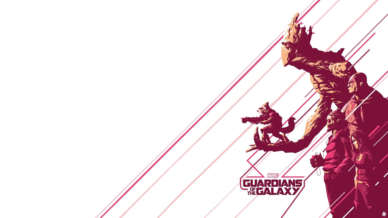 Guardians of the Galaxy Minimalist Art Wall Art