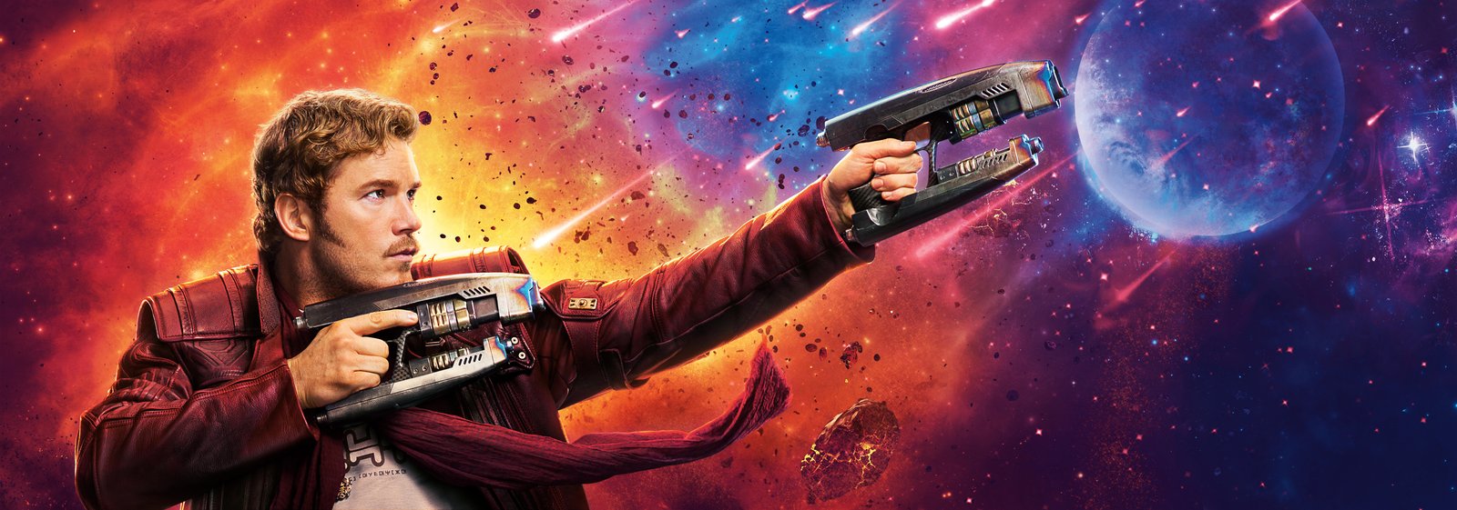 Star-Lord Action Space Epic Wall Art