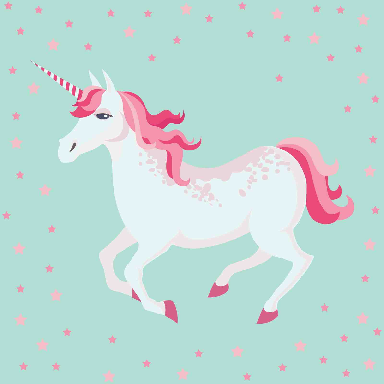 Enchanting Unicorn & Stars Wall Art