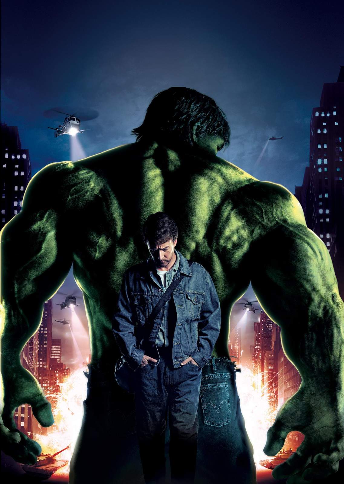 The Incredible Hulk Cityscape Wall Art